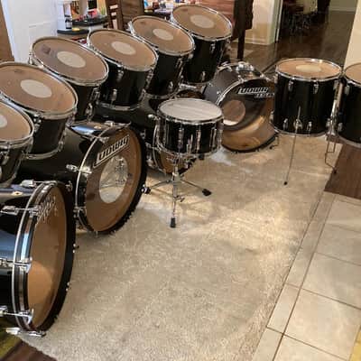 Eric Carr of KISS Personal Drum Set 1989 Custom HITS Tour Cannon 24x32 Bass Drums Authenticated COA image 4