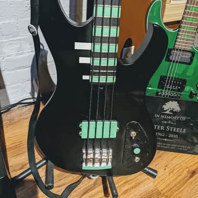 Washburn M-10 2008 Flat Black / Vinnland Green image 6