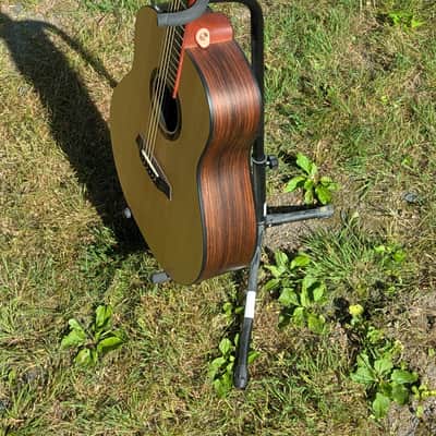 Stevens Custom Guitars Soulwood Jumbo w/Hiscox hardshell case image 16