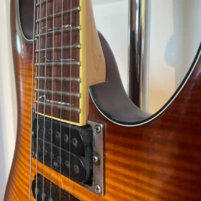 Ibanez S770FM Standard 2011, Antique Burst Flat. Gigbag, image 18