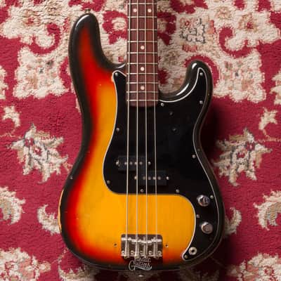 Fender Precision Bass 1975 - Sunburst #626430 Second Hand image 1