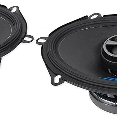 Front+Rear Alpine S 5x7" Speaker Replacement Kit For 1989-1997 Ford Thunderbird image 4