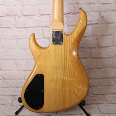 Vintage 1980s Carlo Robelli 4 String Bass- Solid Ash Body w/ Humbucker image 5