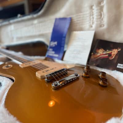 Gibson Les Paul Traditional Pro Split-Coil P-90 Electric Guitar Gold Top w/Case image 14