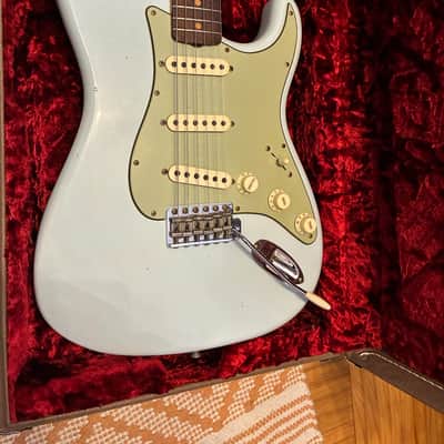 Fender Fender Custom Shop 1959 Stratocaster Journeyman Relic Super Faded Aged Sonic Blue 1/21/2025 - Relic Super Faded Aged Sonic Blue image 2