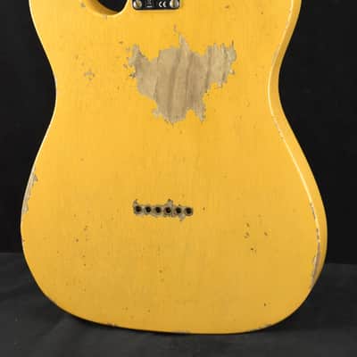 Mint Fender Time Machine '52 Telecaster Heavy Relic Aged Nocaster Blonde image 8
