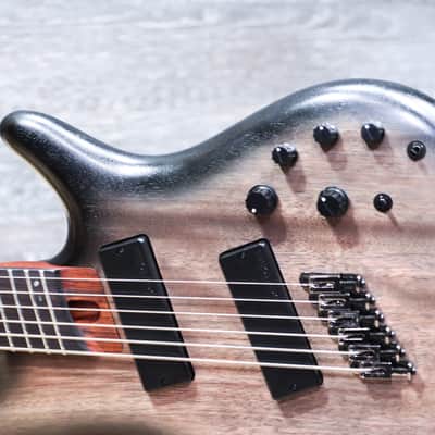 Ibanez SRC6MS Workshop Black Stained Burst Low Gloss 6-String Electric Bass image 4