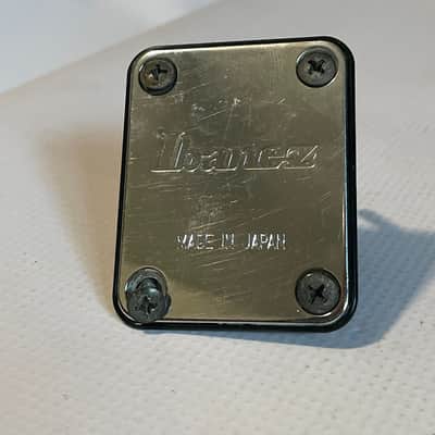 1980's Made in Japan Ibanez Roadstar II RG Series Guitar Chrome Neckplate Neck Plate image 1