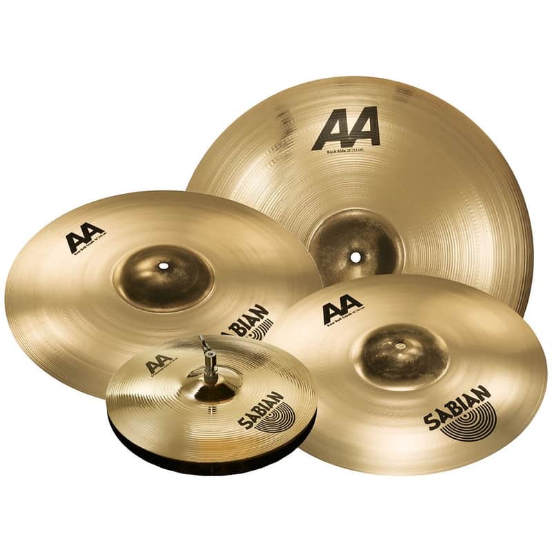 Sabian 25005B5 AA XCelerator Bash Set 14/16/18/21" Cymbal Pack image 1
