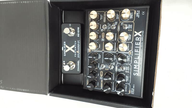 DSM & Humboldt Electronics Simplifier X Zero Watt Reverb Stereo/Dual Amplifier Pedal image 1