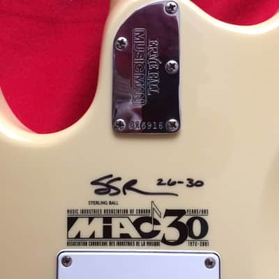 Ernie Ball Music Man Silhouette Special LTD MIAC 30th Anniversary Cream image 9
