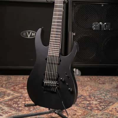 Ibanez RGRB720 Iron Label 7-String Electric Guitar - Black image 12