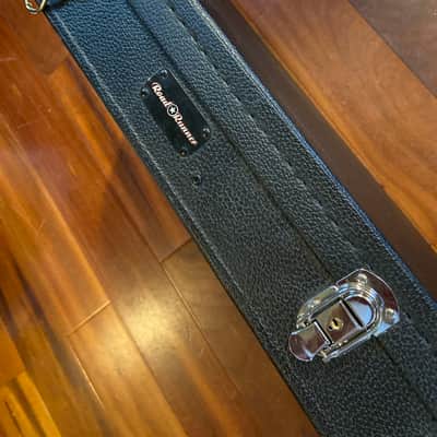 Black Road Runner Tolex Wooden Electric Guitar Case for Fender Strat Tele image 2
