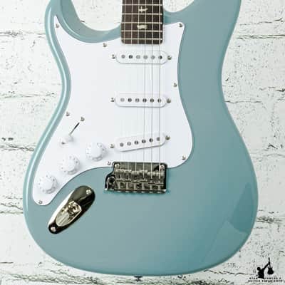 PRS SE Silver Sky Stone Blue Lefty w/ bag image 1