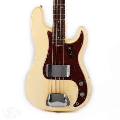 1966 Fender Precision Bass Olympic White image 1
