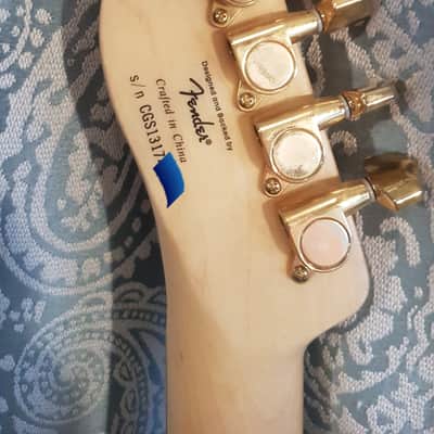 Squier John 5 Signature J5 Telecaster 2013 + Rosewood + Frost Gold image 3