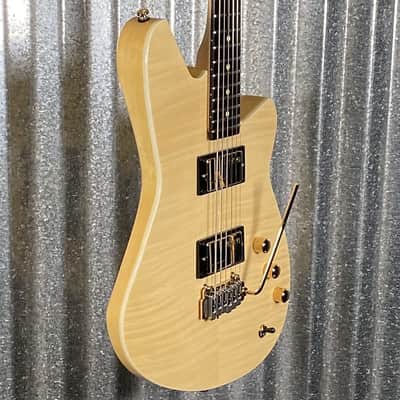 Reverend Descent RA 10th Anniversary Baritone Natural Flame Guitar #68858 image 5