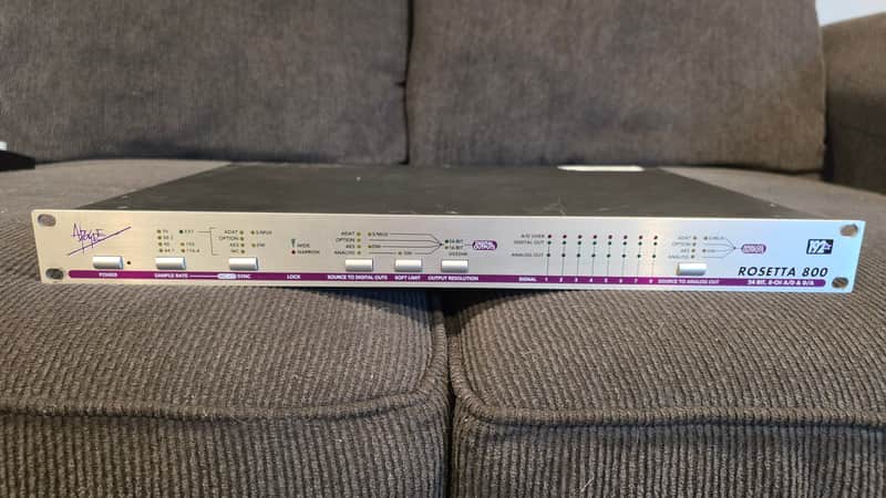 Apogee Rosetta 800 192kHz 8-Channel AD/DA Converter 2000s - Silver image 1