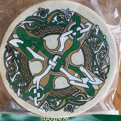 Waltons Celtic/Gaelic Cross Bodhran - wood image 2