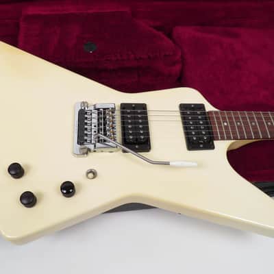 1984 Gibson Explorer - Alpine White - Kahler & Triangle Knob Pattern - James Hetfield Style image 5