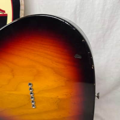 Fender American Vintage ‘72 1972 Telecaster Custom Guitar 2012 - 3-Color Sunburst / Maple neck image 10