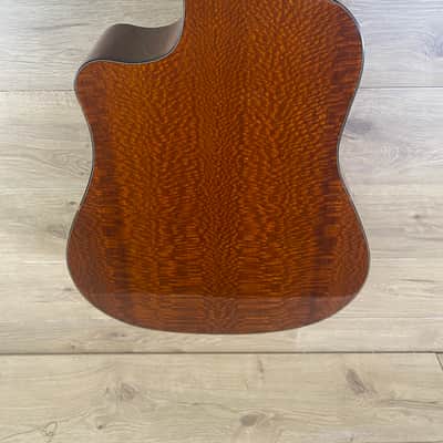 Fender DE FA-325CE Dao Exotic, Walnut Fingerboard, 3-Color Sunburst image 7