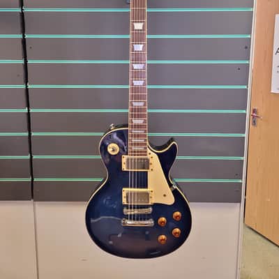Epiphone Les Paul Standard 美品 希少 ブルー 98年 Epiphone Les Paul Standard Trans Blue 1998 Electric Guitar | Reverb