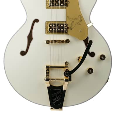 New Gretsch Limited Edition Falcon Center Block Double-Cut Vintage White w/String-Thru Bigsby #JT25093024 image 3