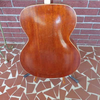 Kay Silvertone Mahogany Archtop Guitar w Case - Circa 1951 - All Hog image 10