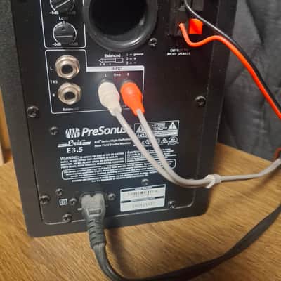 PreSonus Eris E3.5 2-Way 3.5" Active Studio Monitor (Pair) 2017 - Present - Black image 3