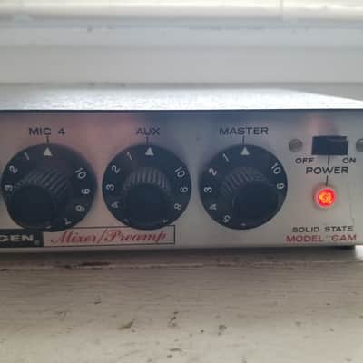 Vintage Bogen Lear Siegler Preamp/Mixer Model Cam Series D-28 Rare 1970s USA image 2