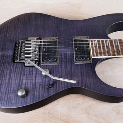 Ibanez RGT42DXFM Standard 2006 Transparent Lavender Flat Neck Through w/ OHSC image 6