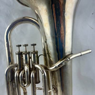 Yamaha YEP-201S Standard Euphonium 2000s - Silver-Plated image 5