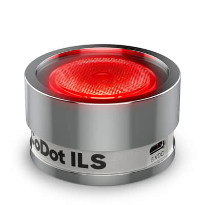 Chauvet DJ CoDot ILS 4-pack of Coin-Sized LED Illuminators Lights w/ Carry Case image 8