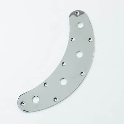 Replacment Metal Control Plate For Music Man Style Bass Guitar ,Chrome image 1
