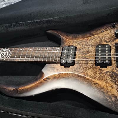Kiesel AJ6E Andy James Crescent Signature 2021 Burled Maple image 16