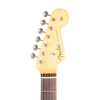 2022 Fender Custom Shop 1959 Hardtail Stratocaster Electric Guitar, Faded Aged Sonic Blue, R118197 image 8
