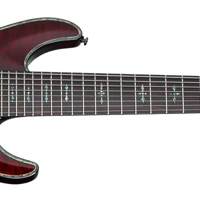Schecter Hellraiser C-8 Electric Guitar Black Cherry image 3