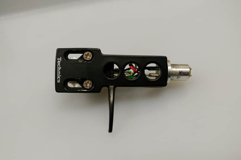 TECHNICS japan Head shell SHURE M44-7 Cartridge DJ Turntables Needle Stylus image 1