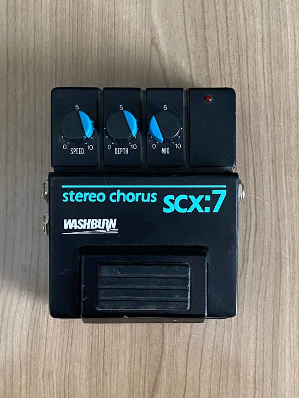 Vintage Analog Chorus Washburn Scx7 Stereo Chorus image 1