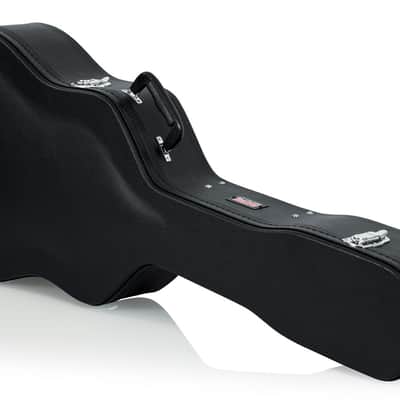 Gator Cases Hard-Shell Wood Case for 6 or 12 String Acoustic Dreadnought Guitars (GWE-DREAD 12) image 2