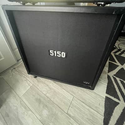 EVH 5150 Iconic Series EL34 160-Watt 4x12" Guitar Speaker Cabinet 2024 - Present - Black image 1