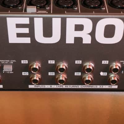 Behringer MX8000 48/24-Channel Dual Input 8-Bus Mixing Console w/ Meterbridge & P/S image 15