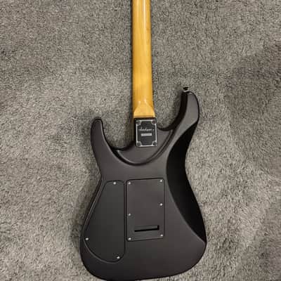 Jackson Dinky Rev MIJ 1994-1995 - Matte Black Unique FIXED BRIDGE Superstrat guitar  Custom Shop Shred Machine Metal Strat solid body Lightweight exclusive image 14