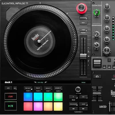 Hercules DJControl Inpulse T7 Serato DJ Controller w/ Rotating Platters image 2