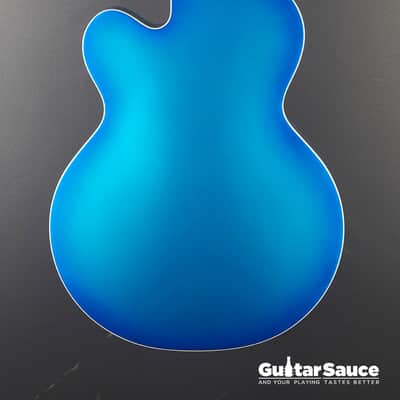 Gretsch G6120T-HR Brian Setzer Hot Rod Hollow-Body Bigsby Candy Blue Burst (Cod.1703UG) image 16