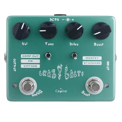 Caline CP-20 Crazy Cacti Overdrive Pedal True Bypass image 1