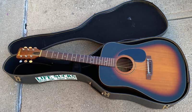 1970's Pan H595 Acoustic Guitar "For Repair" Made in Japan