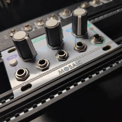Mosaic Plucked String - 1U Intellijel Format Karplus-Strong Physical modeling voice - White image 2