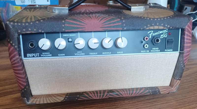 Custom Mini Head Amp (Fender Frontman 15G) image 1
